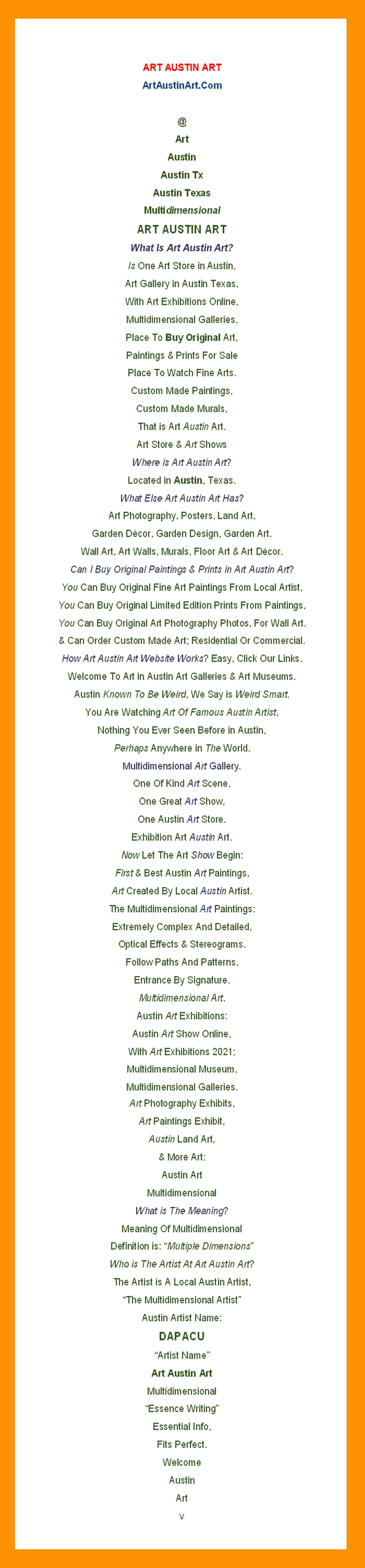 Art Austin